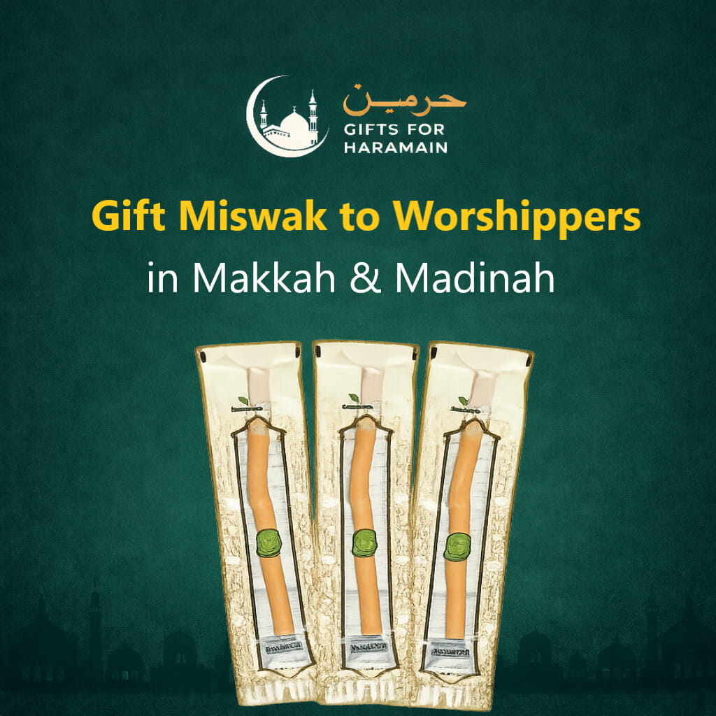 Haramain Miswak Gift (Makkah/Madinah) – Sunnah Oral Care for Umrah