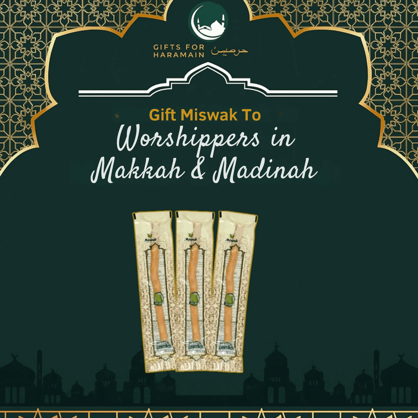 Send Miswaks as a Gift – Inspiring Sunnah and Dhikr in the Haramain