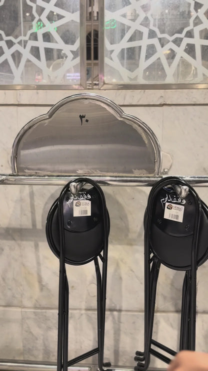 Waqf Prayer Chairs in Masjid Al-Haram, Makkah