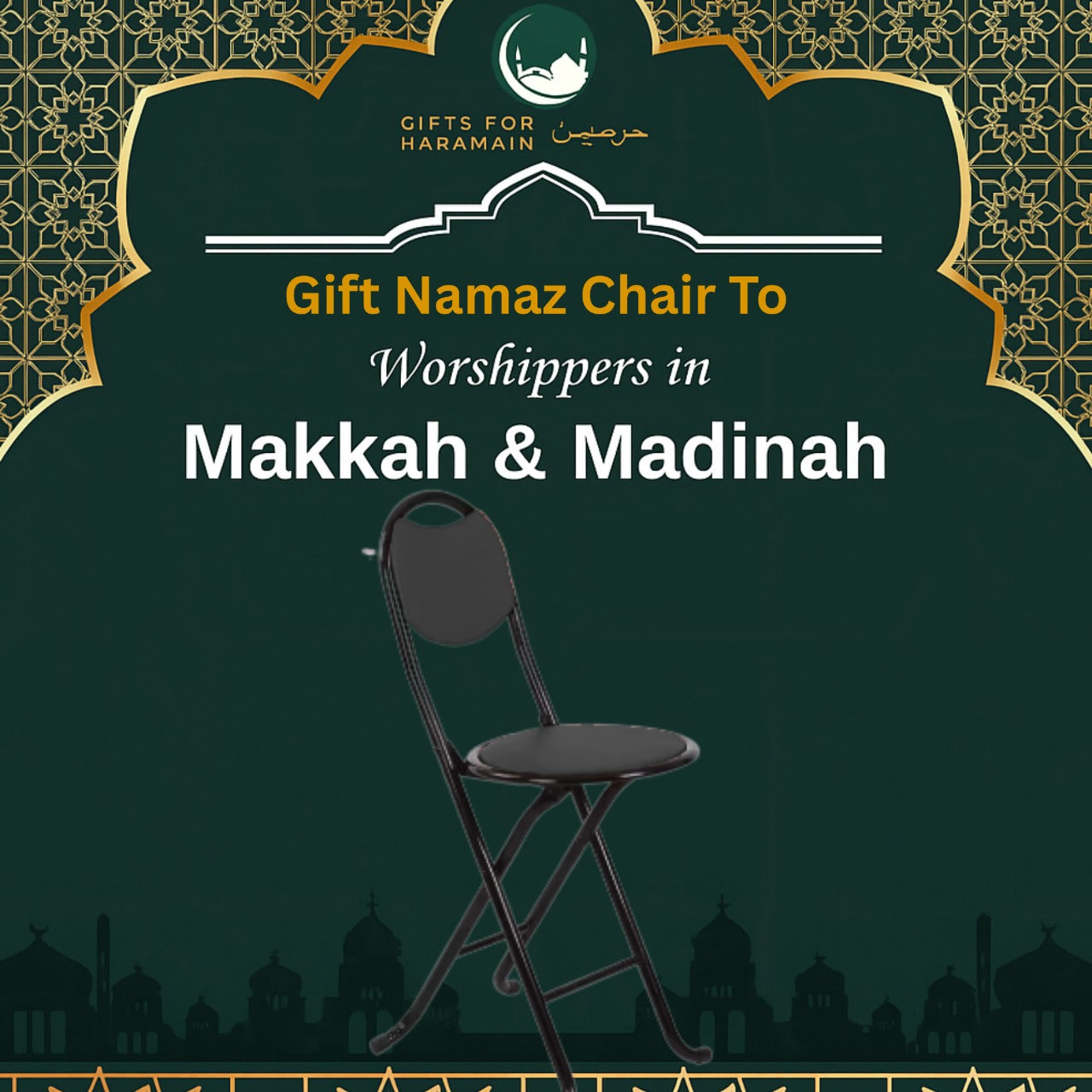 Gift a Prayer Chair in the Haramain – A Thoughtful Aid for Worship